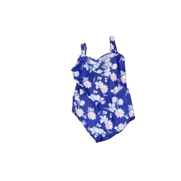 Plus Size Size XXL 2X Floral   Print One Piece Swimsuit - Picture 2 of 2